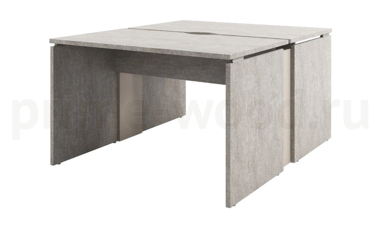 Стол письменный Solution 120x143x75 - фото 0