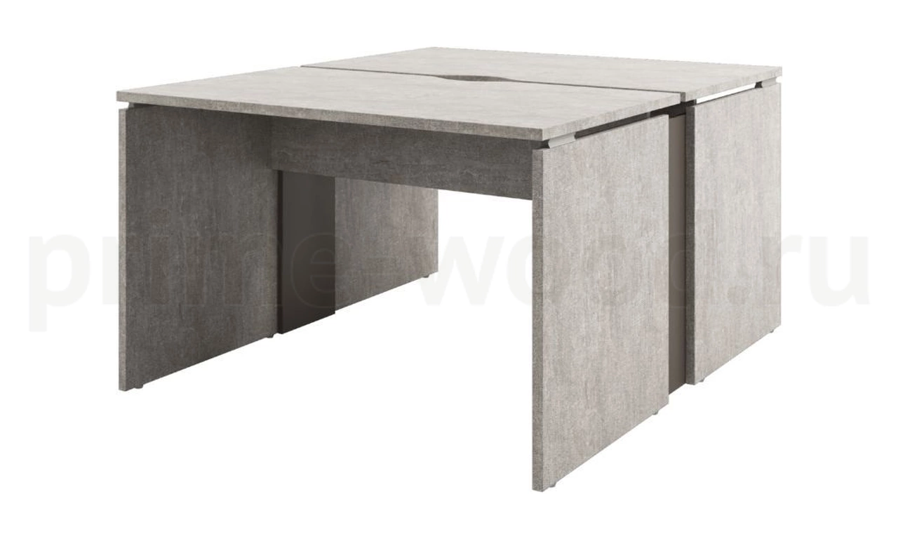 Стол письменный Solution 120x143x75 - фото 1