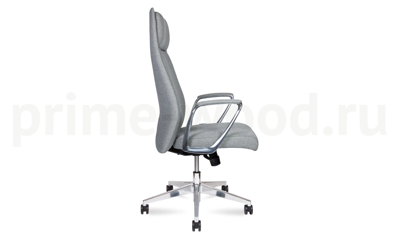 Кресло для руководителя Liverpool L347HCA-grey fabric - фото 1