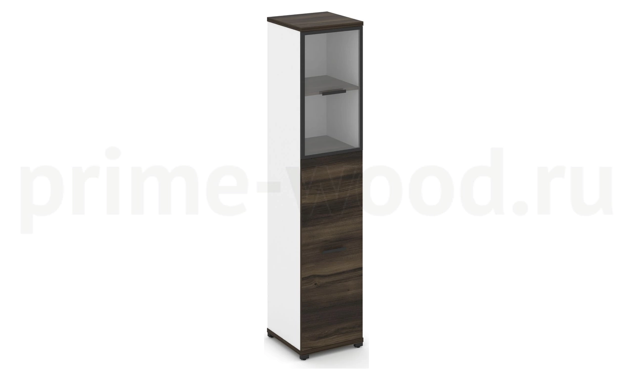 Шкаф одна узкая секция, 5 ниш (Эко) CN.STU.E-515 RP B/W - фото 0