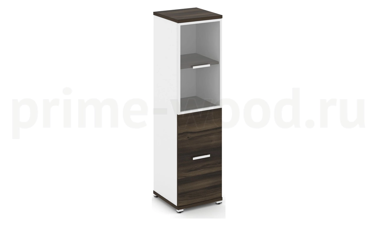 Шкаф одна узкая секция, 4 ниши CN.STU-412 RP B/W - фото 5
