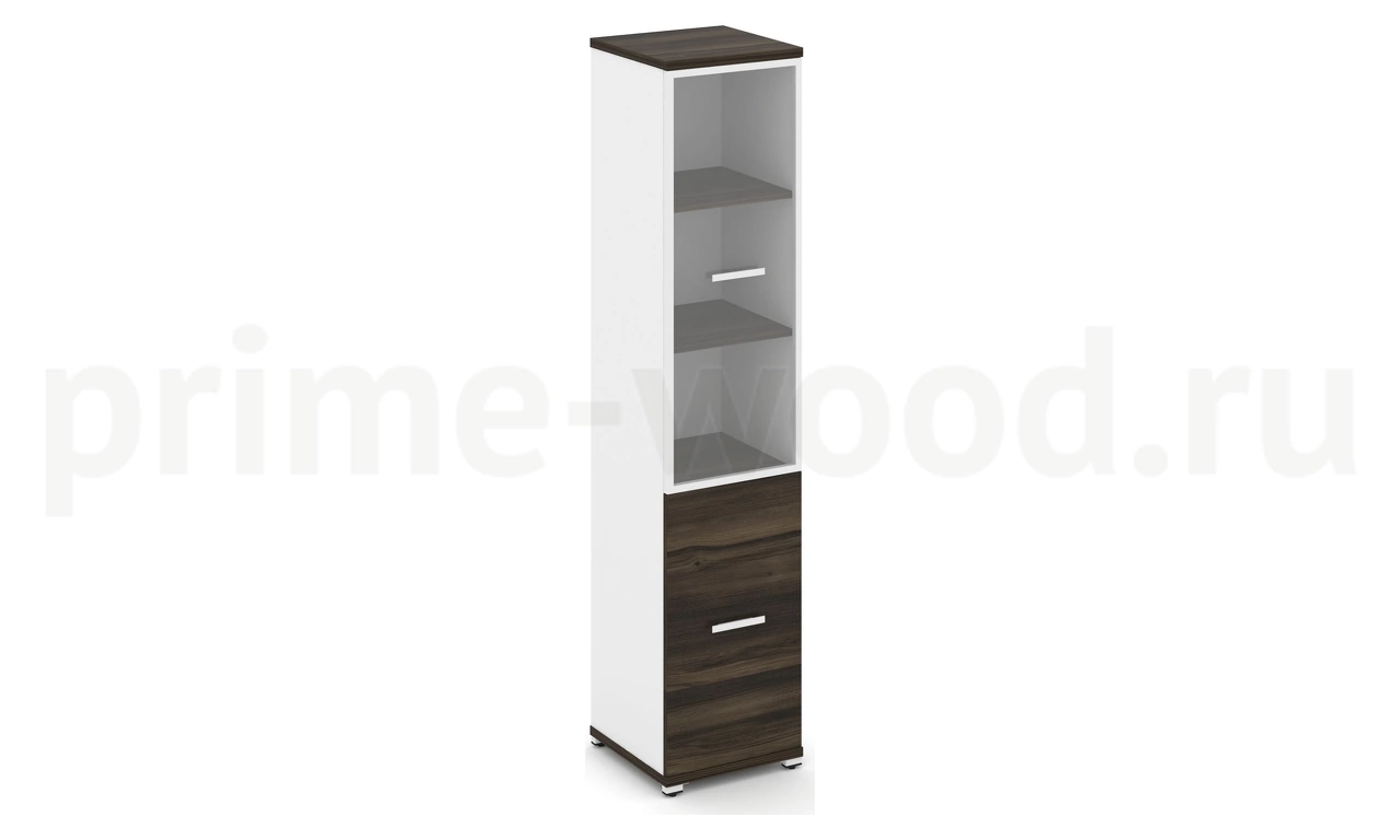 Шкаф одна узкая секция, 5 ниш CN.STU-512 RP B/W - фото 5