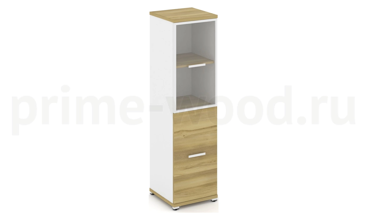 Шкаф одна узкая секция, 4 ниши CN.STU-412 RP B/W - фото 2