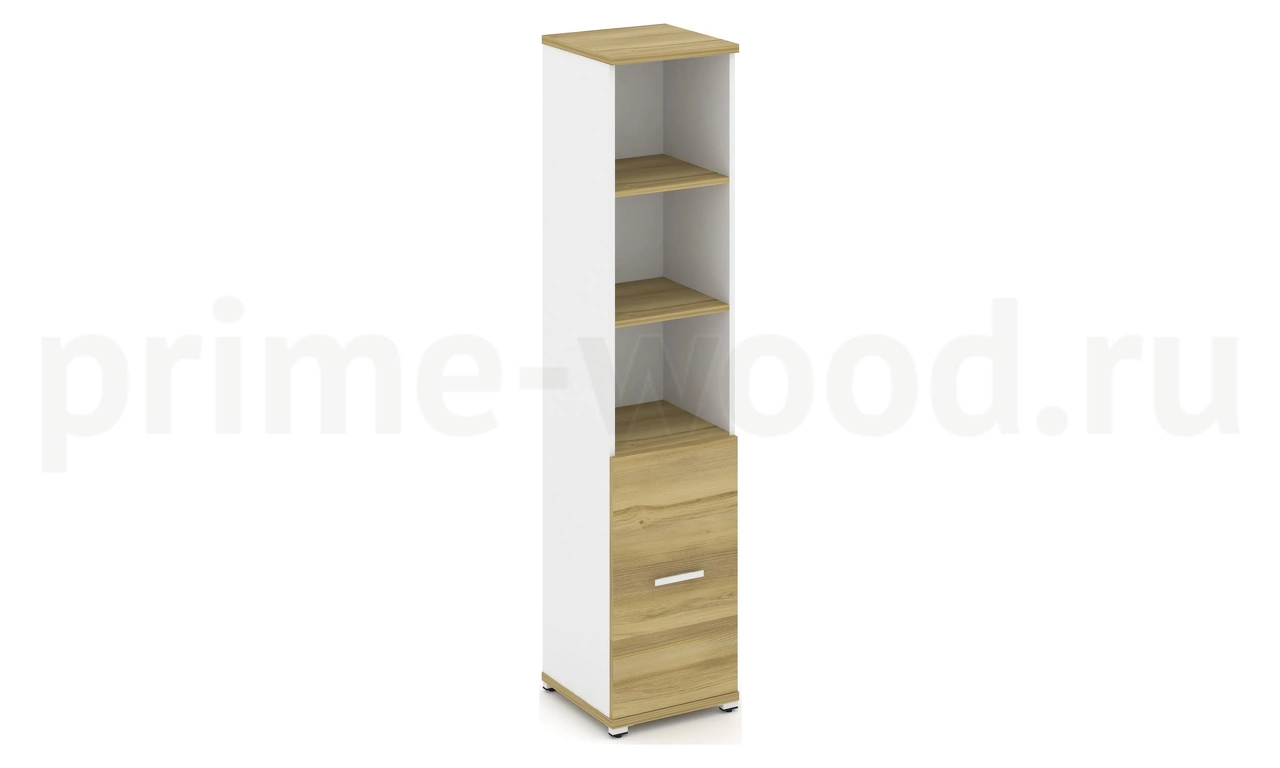 Шкаф одна узкая секция, 5 ниш CN.STU-511 B/W - фото 2