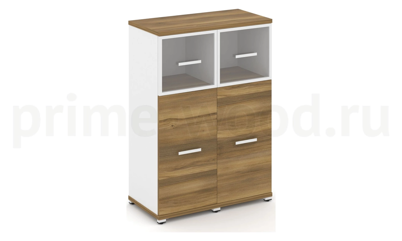 Шкаф две узкие секции, 3 ниши CN.STU-324 RP B/W - фото 4