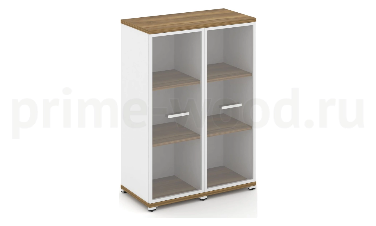 Шкаф две узкие секции, 3 ниши CN.STU-326 RP B/W - фото 4