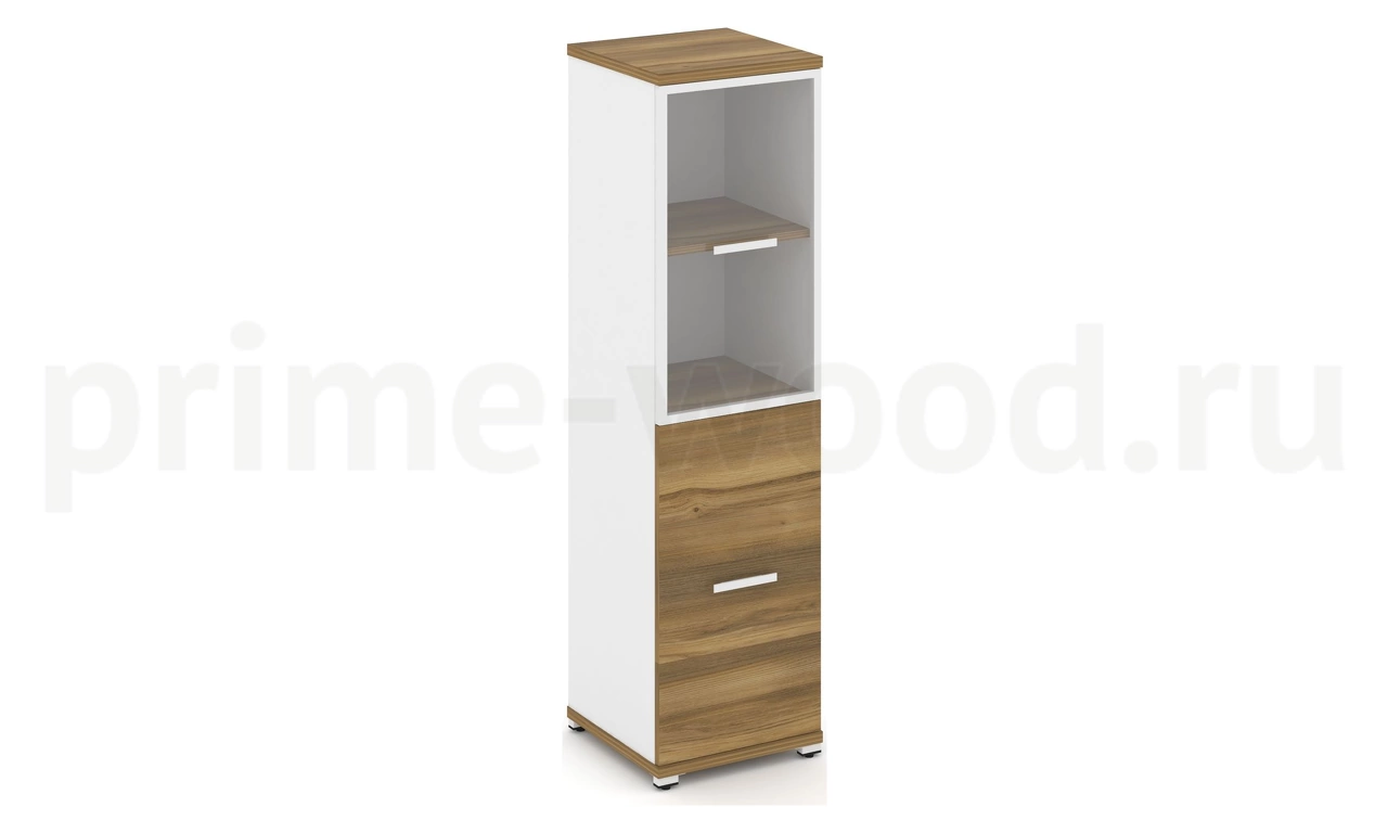 Шкаф одна узкая секция, 4 ниши CN.STU-412 RP B/W - фото 4