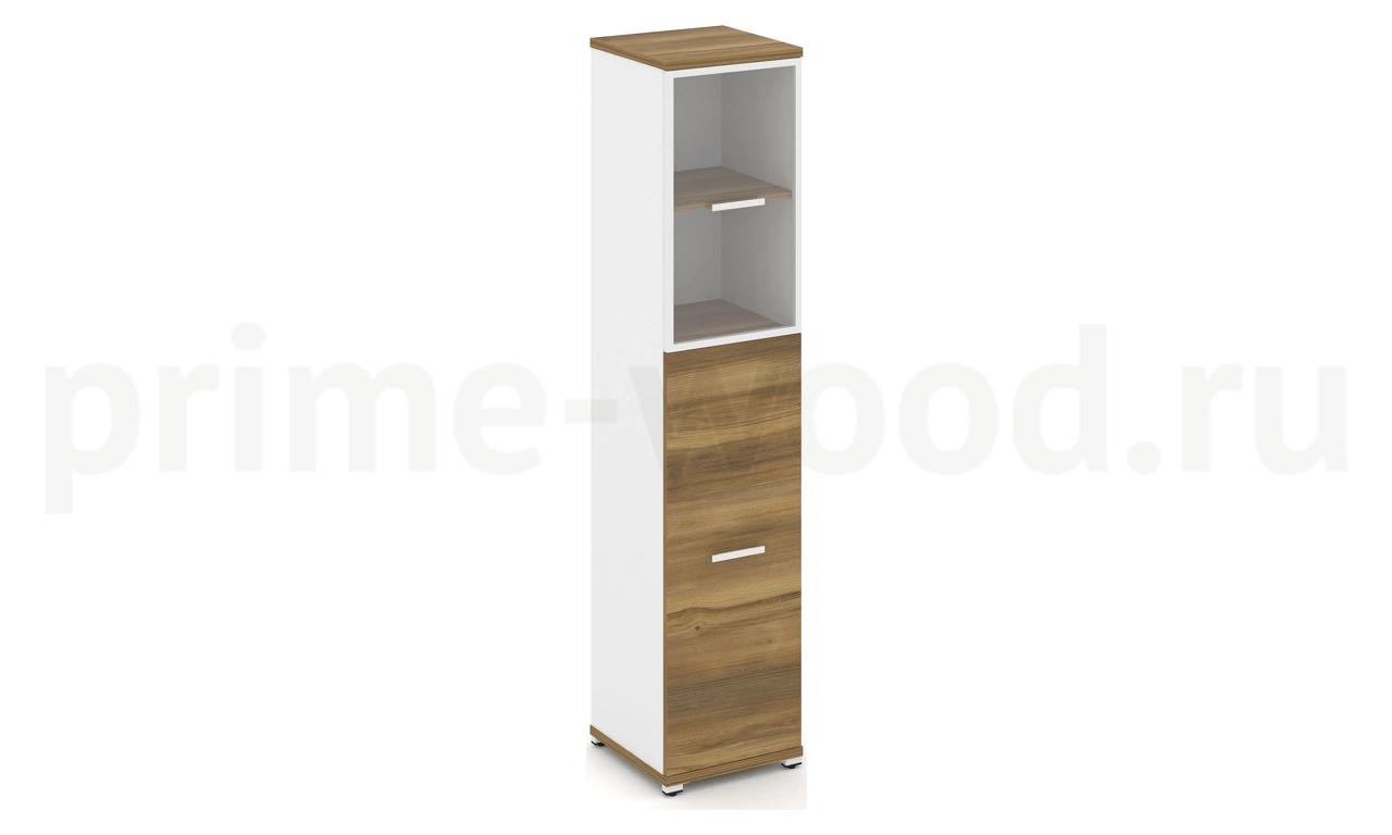 Шкаф одна узкая секция, 5 ниш (Эко) CN.STU.E-515 RP B/W - фото 4