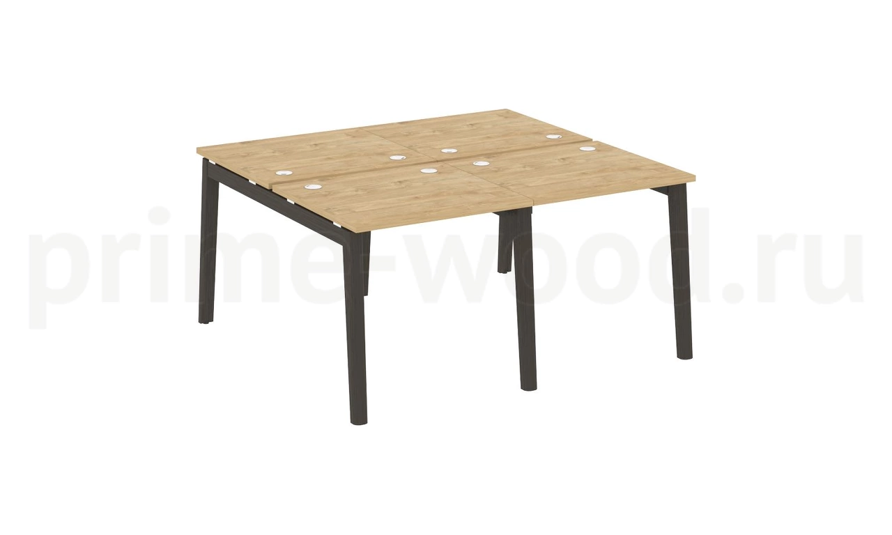 Рабочая станция, опоры - массив дерева ONIX WOOD 156x148x75 - фото 8