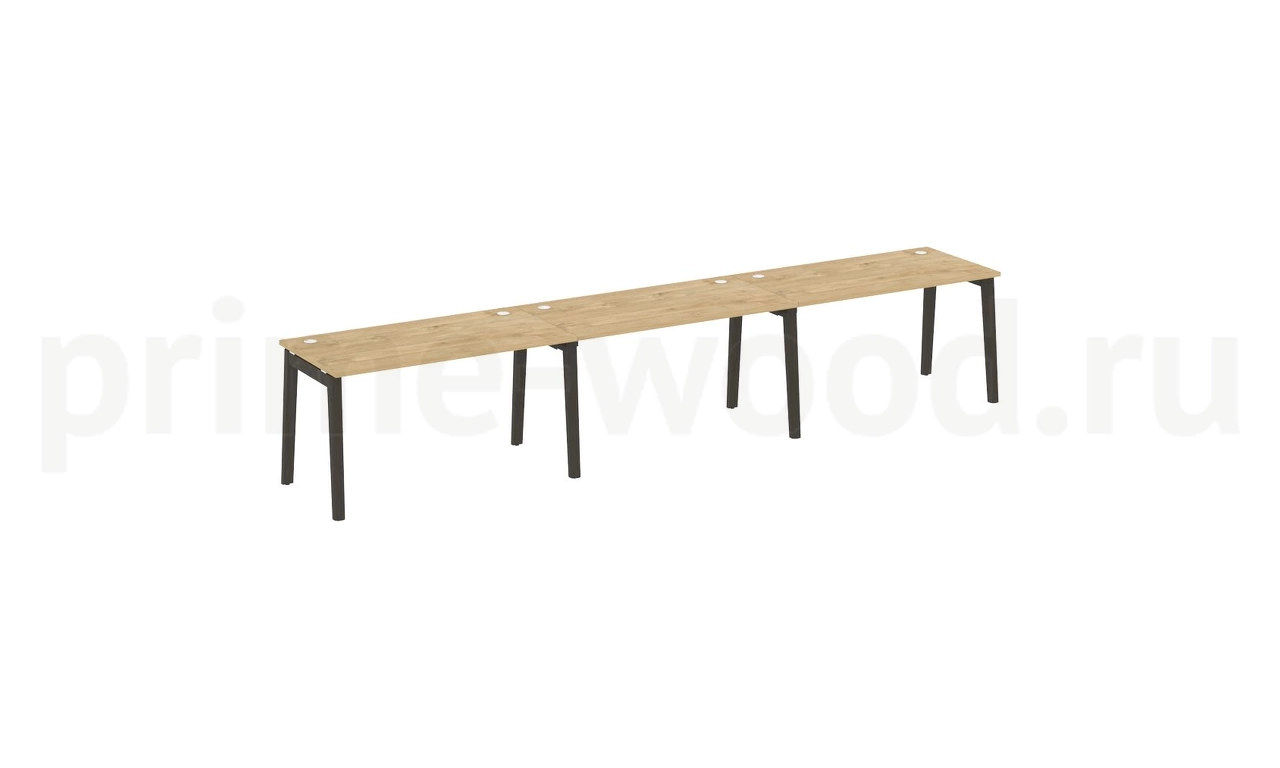 Рабочая станция, опоры - массив дерева ONIX WOOD 414x72x75 - фото 8