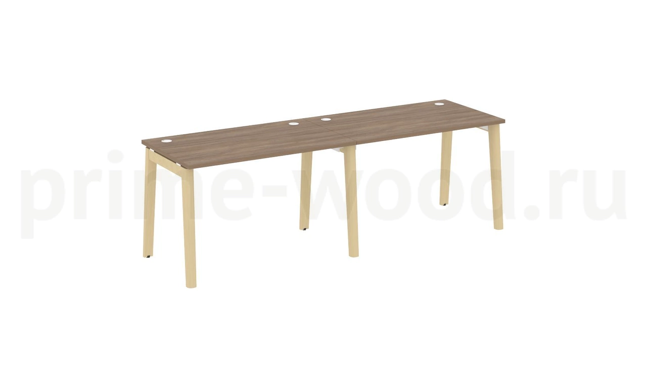 Рабочая станция, опоры - массив дерева ONIX WOOD 236x72x75 - фото 3