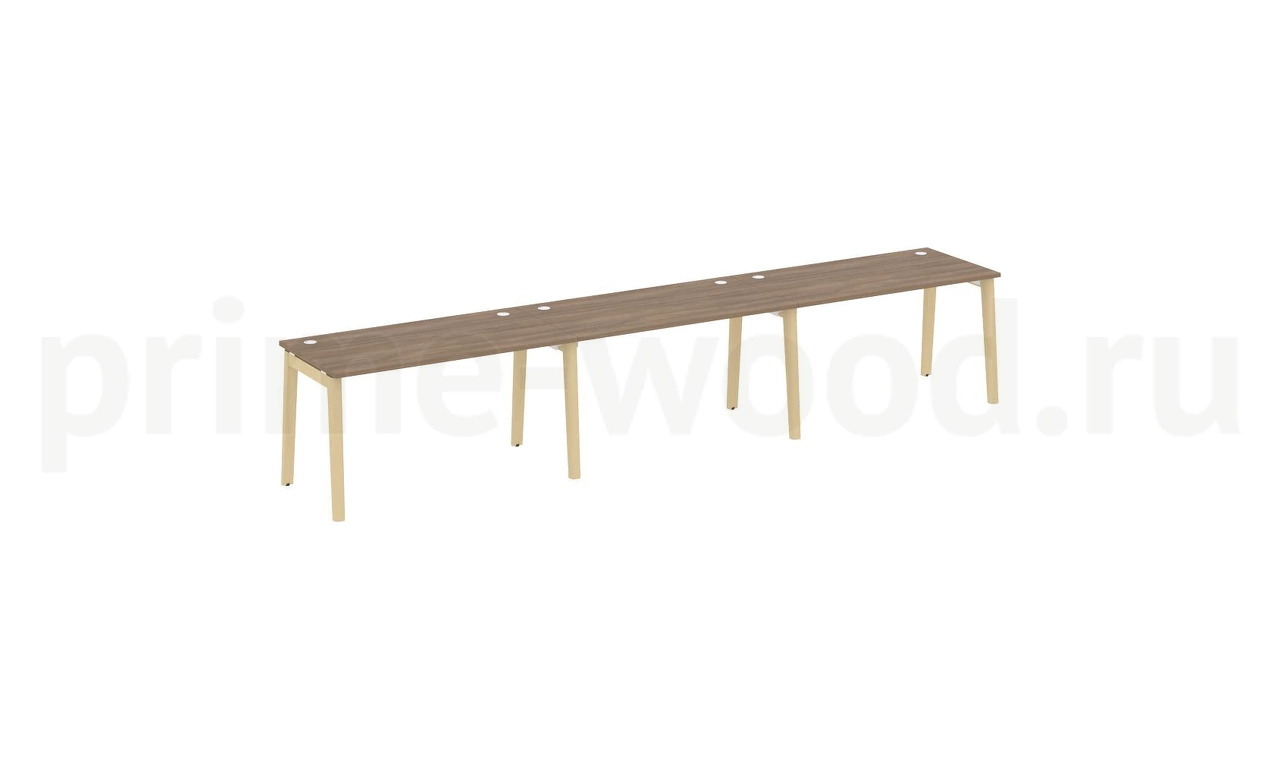 Рабочая станция, опоры - массив дерева ONIX WOOD 414x72x75 - фото 3