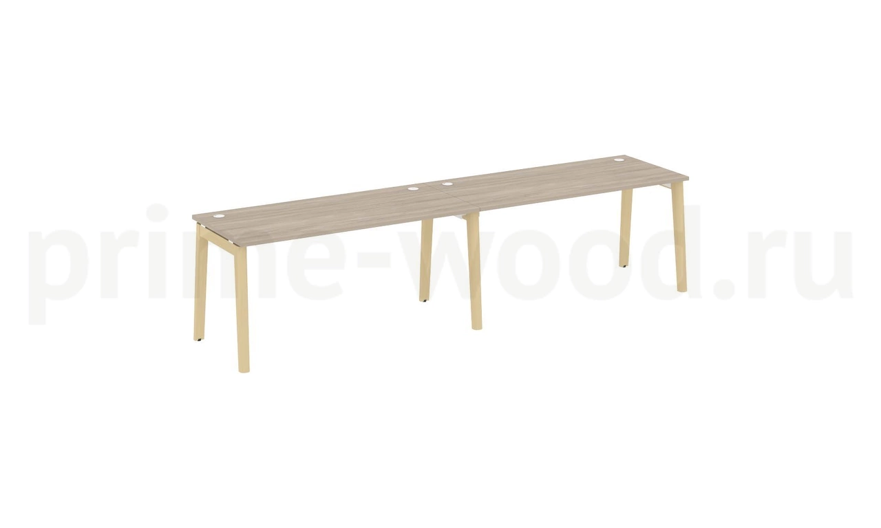 Рабочая станция, опоры - массив дерева ONIX WOOD 316x72x75 - фото 1