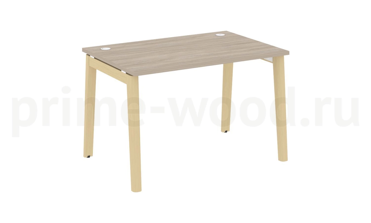 Стол письменный, опоры - массив дерева ONIX WOOD 118x80x75 - фото 1