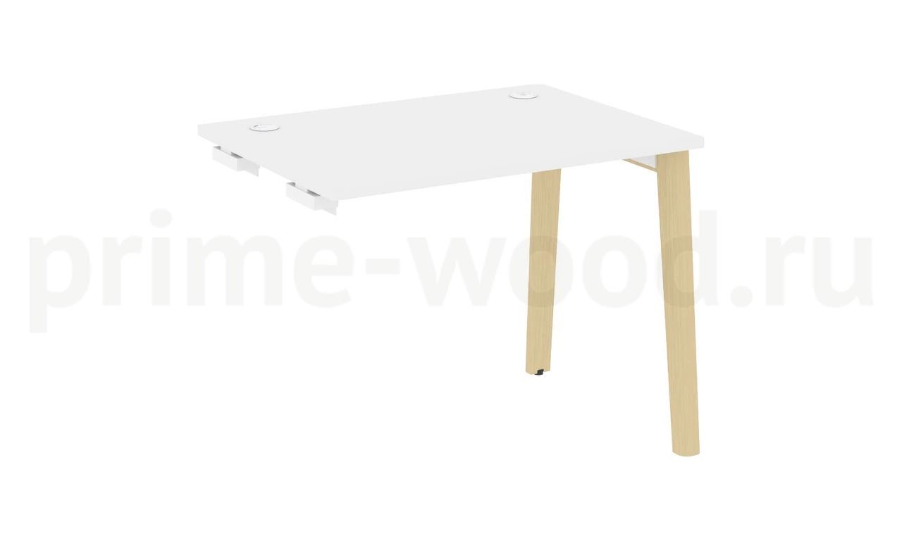 Стол-приставка к опорным элементам, опоры - массив дерева ONIX WOOD 98x72x75 - фото 7
