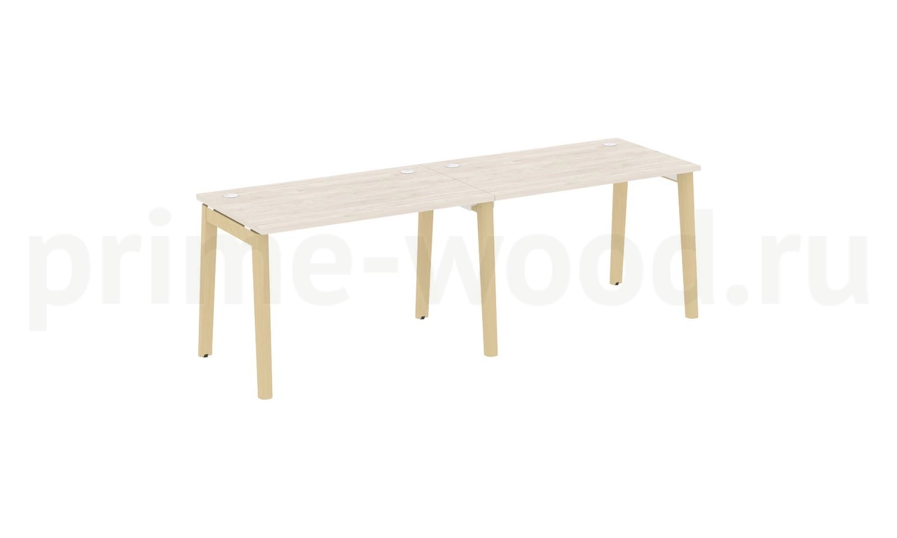 Рабочая станция, опоры - массив дерева ONIX WOOD 236x72x75 - фото 5