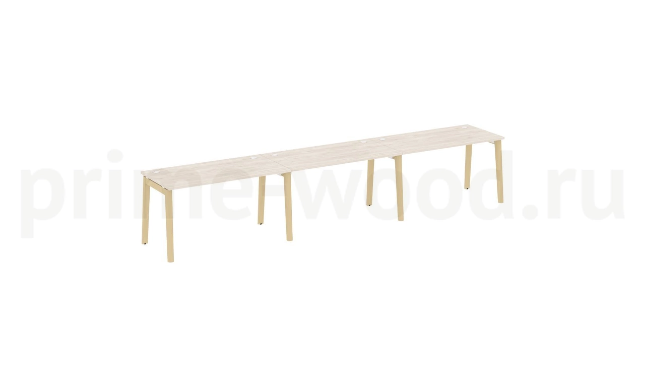 Рабочая станция, опоры - массив дерева ONIX WOOD 414x72x75 - фото 5